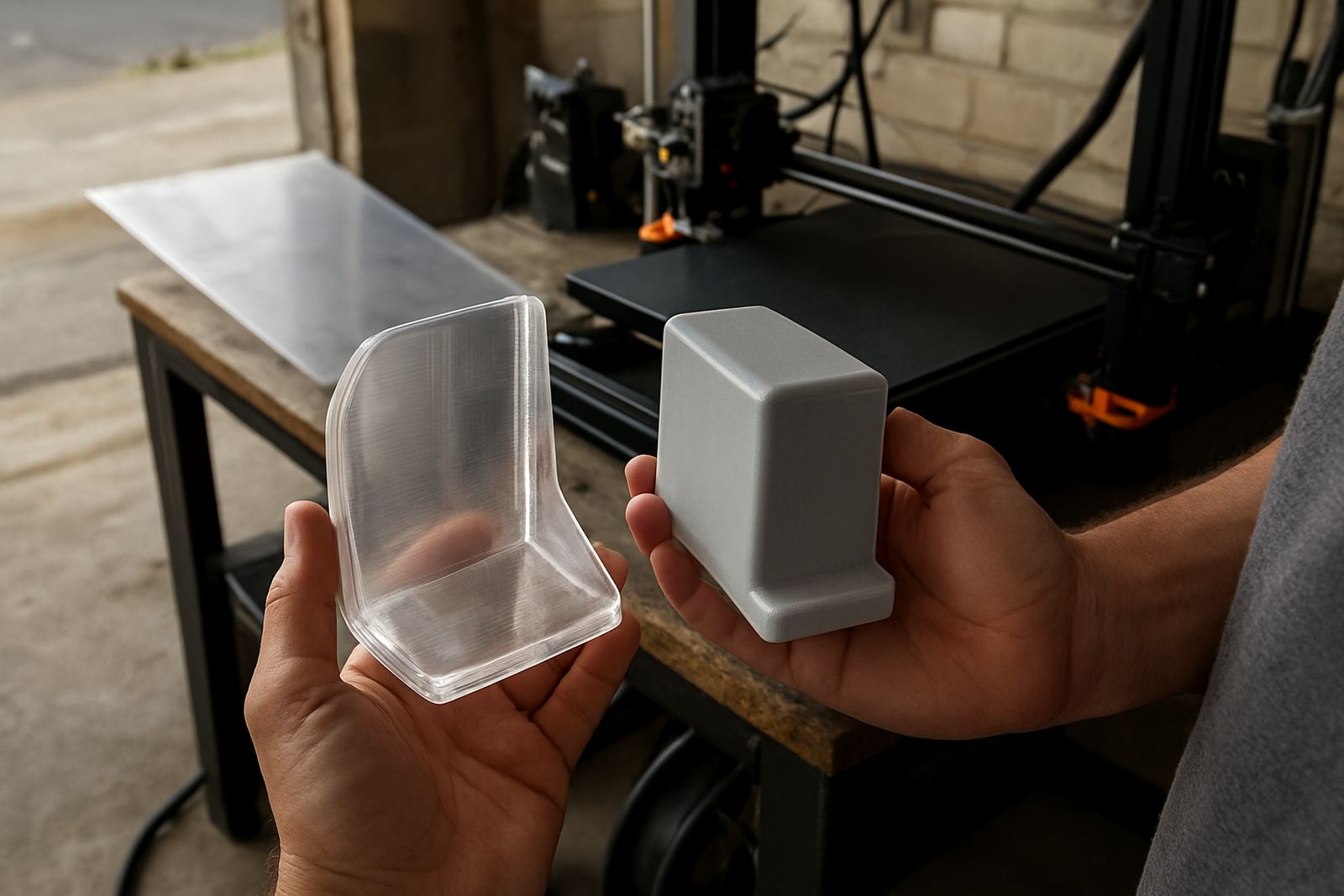 Clear PETG Printing
