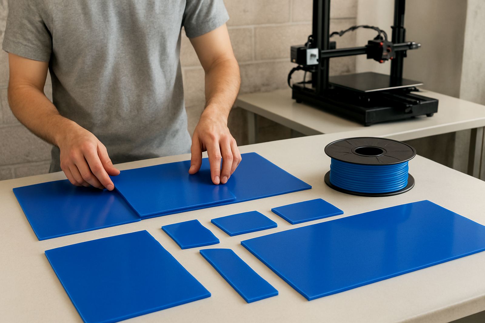 Blue PETG Sheet