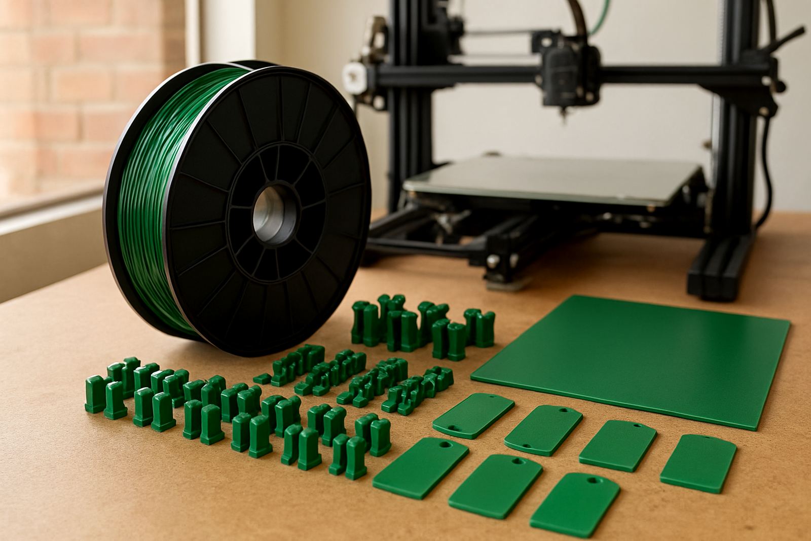Green PETG Filament