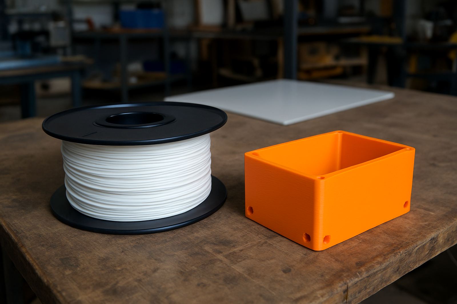 White PETG Filament